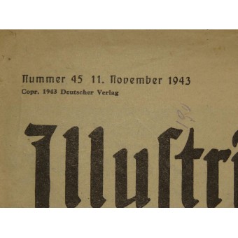 Illustrierte Zeitung, nr 45, 11. November 1943, Reichsmarschall Göring inspektion. Espenlaub militaria